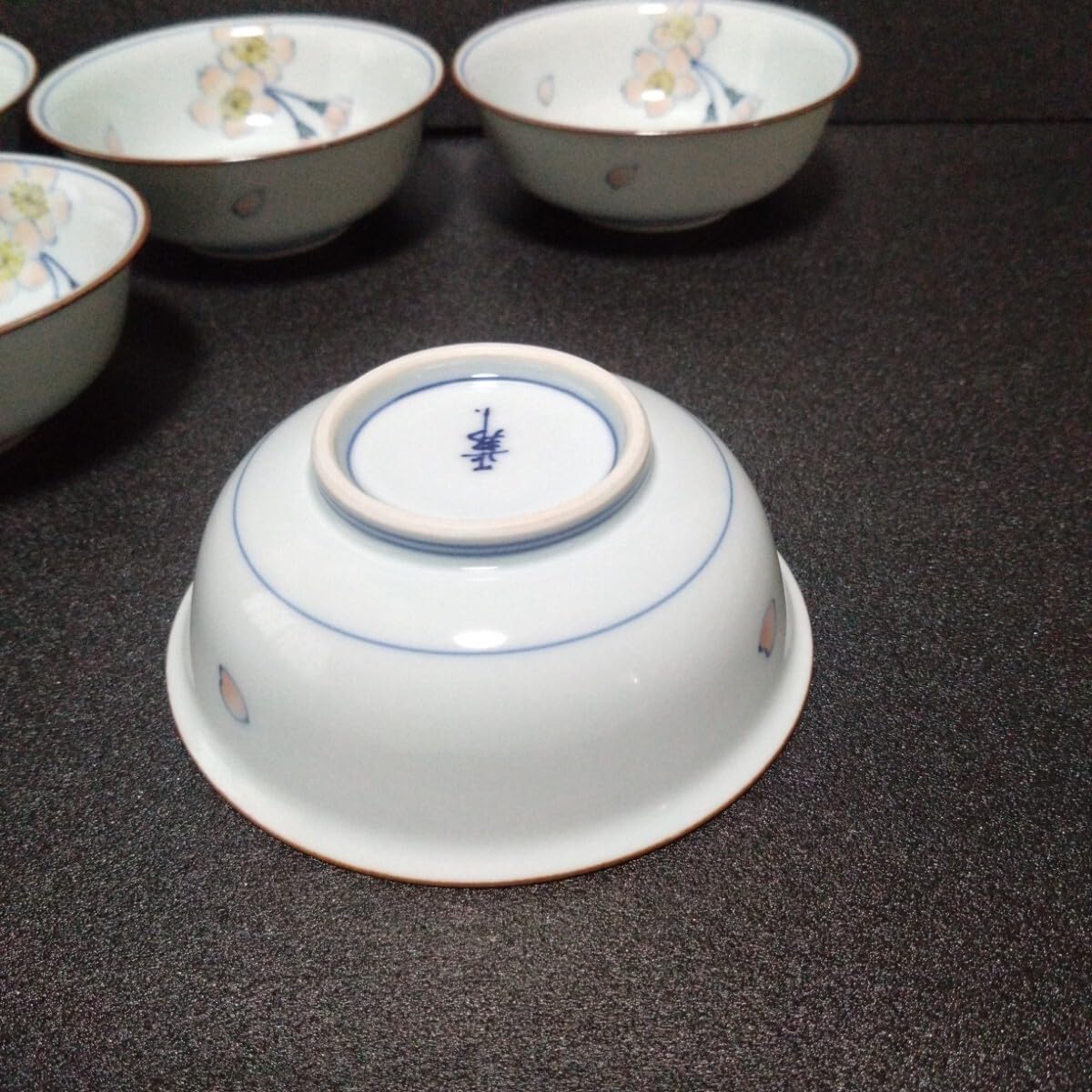 深川製磁 錦菊 六角 小鉢 有田焼 稀少・レア】深川製磁 錦菊 六角 小鉢